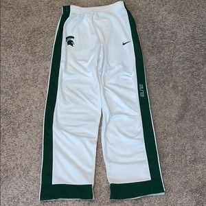 Nike Michigan State Basketball Tearaway Pants